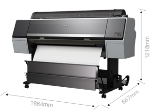产品外观尺寸 - Epson SureColor P9080产品规格