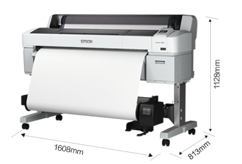 产品外观尺寸 - Epson SureColor T7280产品规格