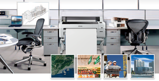 丰富的行业应用 - Epson SureColor T5280产品功能